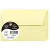 Image de Paquet de 20 enveloppes de visite Pollen 90x140mm FT30 Jaune Canari 120g