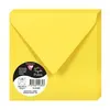 Image de Pack de 20 enveloppes Pollen 140 x 140 mm Jaune