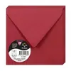 Image de Pack de 20 enveloppes Pollen 140 x 140 mm Rouge groseille