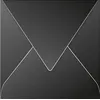 Image de Paquet de 20 enveloppes Pollen 140x140mm Noir 120g