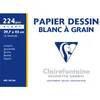 Image de ClaireFontaine Clairefontaine  Pochette Dessin À Grain A3 10f 224g