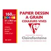 Image de Pochette dessin couleurs vives A4 12 feuilles 160 grammes Assortis