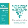 Image de Clairefontaine  Poch.Calque Sup. A4 12f 90/95g