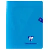 Image de Cahier de 96 pages Seyès Clairefontaine Mimesys 17 x 22 cm Bleu