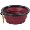 Image de Gamelle Souple En Silicone Rouge Bivouak 1 Litre