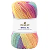 Image de BRIO XL Bol Wol - 100g - DMC: Dikke Multicolor Wol voor de Winter