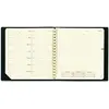 Image de Agenda semainier de bureau spiralé Note 16 S Quo Vadis Impala noir 2010