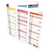 Image de Calendrier - 2025 - 12 Mois - Janvier Ã DÃ©cembre - Pliable - 13x13 Cm - Quo Vadis