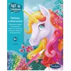 Image de Jeu créatif Tableau à diamanter Licorne