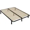 Image de Kit Sommier À Lattes Structure En Acier Avec Pieds Inclus