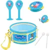 Image de Lexibook - Set Musical Peppa Pig - 7 instruments - Rangement dans le tambour