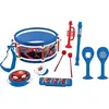Image de Lexibook - Set Musical Spider-Man - 7 Instruments - Rangement Dans Le Tambour