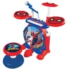 Image de Lexibook Spider-Man Batterie Ãlectronique Pour Enfant Jeu Musical Jouet Mixte Vrai Son Clavier 8 Notes Prise Pour Mp3 Si Ge Inclus Bleu Rouge K610sp