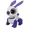 Image de Power Rabbit Mini - Robot lapin avec effets lumineux et sonores, contrôle par claquement de main, répétition