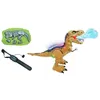 Image de Lexibook Rc Tirex - Dinosaure Télécommandé Cracheur De Fumée Avec Effets Sonores, Lumineux Et Contrôle Gestuel.