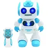 Image de Lexibook Powerman® Shoot Robot Programmable Avec Dance, Musique, Démo ? Télécommande Et Disques En Mousse Inclus.
