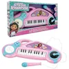 Image de Lexibook Jeux Électronique Piano Avec Effets Lumineux Et Microphone - 24 Touches Lexibook Gabby Et La Maison Magique