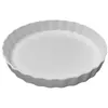 Image de Moule à tarte 30 cm - Porcelaine Girard - Blanc - Porcelaine