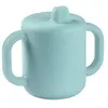 Image de Tasse d'apprentissage en silicone - Bleu