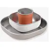Image de Coffret-repas 3 pièces inox terracotta TU