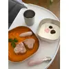 Image de Coffret-repas 3 pièces inox rose TU