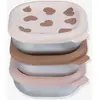 Image de Lot 3 boîtes repas inox multi-usage rose TU