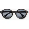 Image de Lunettes de soleil Merry pour enfant de 2 à 4 ans rouge moyen uni TU