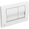 Image de Ideal Standard - Solea - Plaque De DÃ©clenchement De La Chasse D'Eau Solea M1, Blanc R0108ac