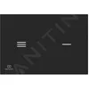 Image de Ideal Standard - Symfo - Plaque De DÃ©clenchement Ã©lectronique Nt1, Noir R0129rx