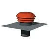 Image de Chapeau de toiture plastique CPR125 - 125 mm - Tuile Unelvent 876000