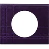 Image de Legrand Plaque de finition Legrand pour 1 prise CELIANE cuir pourpre cout
