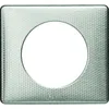 Image de Legrand Plaque de finition Legrand pour 1 prise CELIANE snake alu