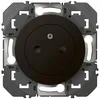 Image de Legrand Prise affleurante 2P+T - noir LEGRAND