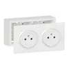 Image de Kit double prise de courant 2p+t surface précâblées saillie dooxie - blanc - 300403 - legrand