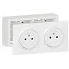 Image de Legrand KIT 2X2P+T PRECA BLC +CADRE