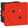 Image de Legrand Prises de courant 2 P+T Surface Mosaic EASYLED Link rouge LEGRAND 077118L