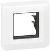 Image de Legrand Support à griffes et plaque simple Mosaic, LEGRAND, blanche