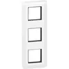 Image de Legrand Support et plaque triple vertical Mosaic, LEGRAND, blanche