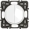 Image de Legrand Double poussoir Legrand Céliane 6A blanc