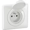 Image de Legrand Prise de courant avec terre Legrand Céliane IP44 complet blanc