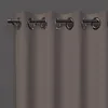 Image de Soleil D'ocre Rideau À Oeillets 135x250 Cm Occultant Moka, Par Soleil D'ocre