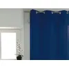 Image de Rideau Uni Ã Oeillets Infroissable 135x180 Cm Alix Bleu Jean, Par Soleil D'ocre