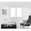 Image de Paire de brise bise 45x90 cm DOLLY blanc par Soleil d'Ocre