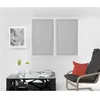 Image de Paire de brise bise 90x120 cm DOLLY gris clair par Soleil d'Ocre