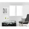 Image de Paire de brise bise 90x120 cm DOLLY blanc par Soleil d'Ocre