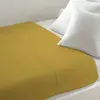 Image de Drap Plat Uni 240x290 Cm Zzz Jaune