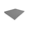 Image de Drap Plat En Coton Percale 260x300 Cm Camille Gris, Par Songe De Camille