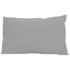 Image de Taie d'oreiller rectangle US 50x75 cm en coton uni 57 Fils SOLEIL D'OCRE gris