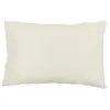 Image de TaieTaie d'oreiller rectangle US 50x75 cm en coton uni 57 Fils SOLEIL D'OCRE écru