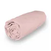 Image de Drap Housse En Coton Percale 90x190 Cm Camille Rose, Par Songe De Camille